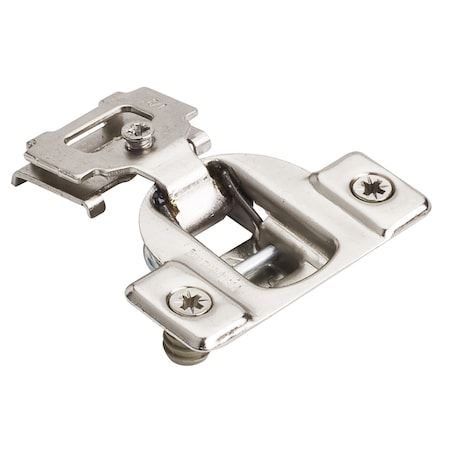 Hardware Resources 105 Degree 1/2" Economical Standard Duty Self-close Compact Hinge with 8 mm Dowels and 4-Way Adjustment 3396-000